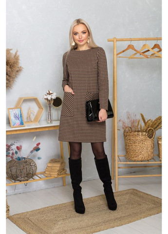 Бежевое платье 200505/5 DIA COSA