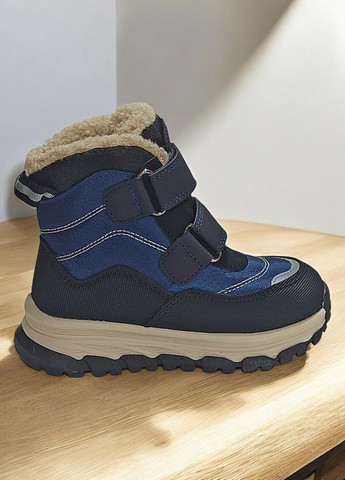 Термо черевики дутики зимові для хлопчика на овчині липучках BIKI 11200E Tom.M (305391859)