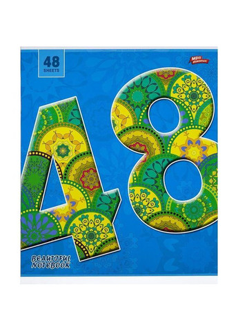 Зошит кольоровий 48 аркушів, клітинка (16 штук в упаковці) (3389) Мрії Збуваються (362425665)