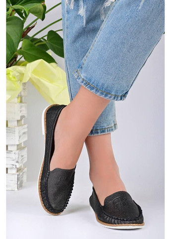 No Brand Туфли мокасины женские серые серый з искусственная кожа, — демисезон (361049603)