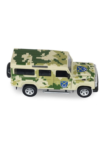 Автомодель серії "Шеврони Героїв" Land Rover Defender "Схід" 250396UM TechnoDrive (334149354)