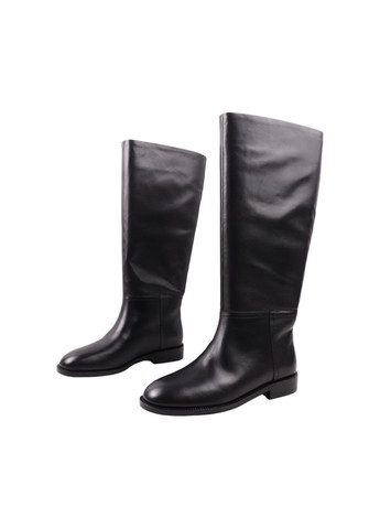 Чоботи жіночі чорні натуральна шкіра MARCUZZI 6-25DSC (370381948)