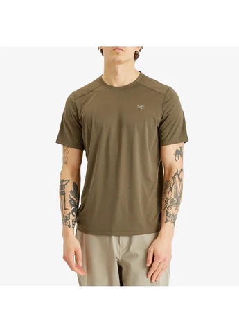 Оливкова футболка cormac crew olive x000009718-tatsu-heather Arc'teryx