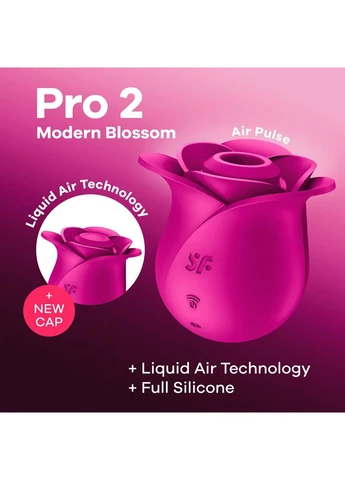 Вакуумний кліторальний стимулятор Pro 2 Modern BlossomSatisfyer 16825 Satisfyer (391587898)