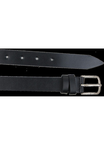 Жіночий ремінь із натуральної шкіри чорний 2,5 см Skipper (361157241)