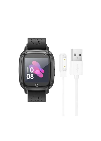 Дитячий смарт-годинник Y100 36 mm SIM-картка 2G чорний Hoco (360406661)