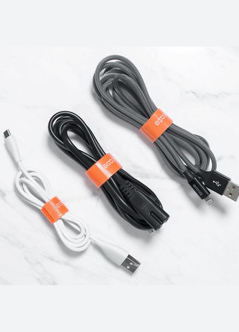 Универсальная лента для кабелей Xiaomi BCASE Manage Cable DSHJB-1901 Orange 1m No Brand (264742897)