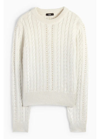 Бежевий демісезонний в'язаний светр C&A