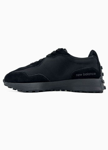 Кросівки жіночі і чоловічі New Balance 327 black | Нью Беланс чорні No Brand чорні демісезони (316231423)