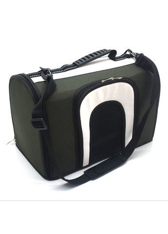 Дорожная сумкатоннель для малых собак и кошек Бадо M №2 25х41х26 см зеленая Zoo-hunt (276972547)