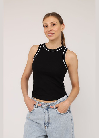Майка з широкими бретелями жіноча колір чорний CB-00275299 Karol — 330222817