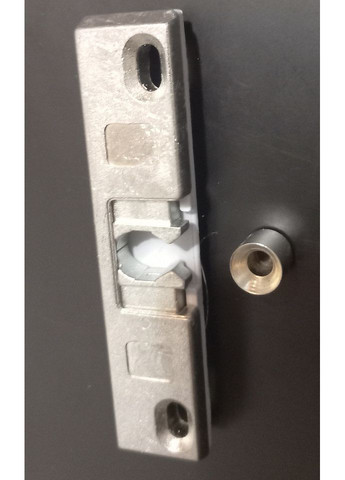 Балконна зачіпка з роликом на ПВХ двері під профіль 13 мм Akpen (362160890)