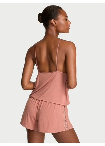 Рожева всесезон піжама модал modal soft short pajama set Victoria's Secret