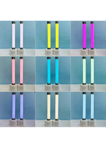 Колонка-проектор BL-01 з 2-ма RGB LED панелями (режим синхронізації музики) 41.2 см Zomei (369158182)