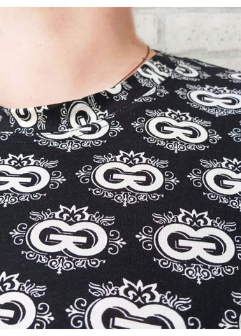 Женская трикотажная туника с коротким рукавом летняя No Brand (365811569)