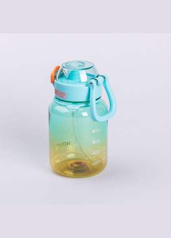 Бутылка для напитков с ремешком и трубочкой 700 мл, оливковый Yiwu (324771086)