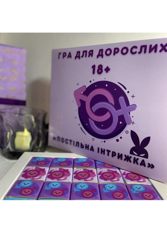 Шоколадный набор — игра Постельная интрижка Черный Shokolife (372055069)