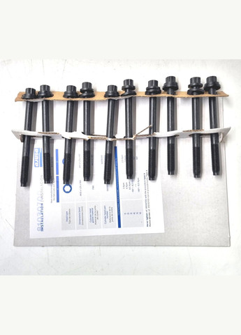 Комплект болтов, 10 штук, головки блока цилиндров 81030700 Кольт Лансер 2003-2008 MD355550 Ajusa (360504496)