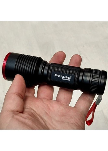 Ударостійкий ручний ліхтар Police BL-868-P50 / Яскравий ліхтарик на акумуляторі / Вологостійкий ліхтар Bailong (371372305)