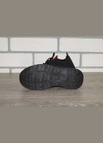 Черные демисезонные кроссовки текстильные для мальчика черные LQD