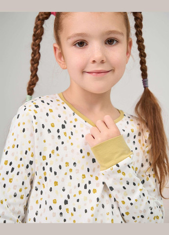 Молочна комплект зі штанами на дівчинку на зав'язках Nicoletta