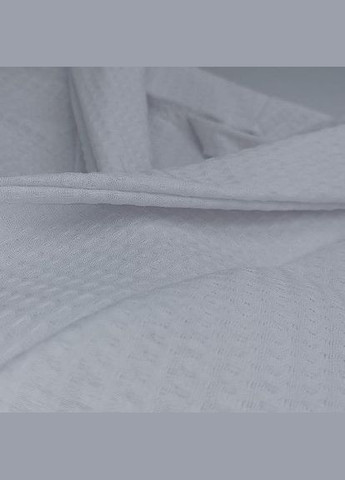 Вафельный халат Кимоно размер (50-52) L 100% хлопок белый (LS-0402) Luxyart (302673677)