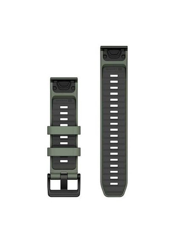 Ремінець Fenix 8 QuickFit 22mm сірозелений/графітовий силіконовий Garmin (314978833)