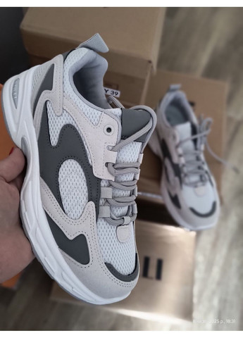 Шкіряні жіночі Still кросівки сірі демісезони (363045473)