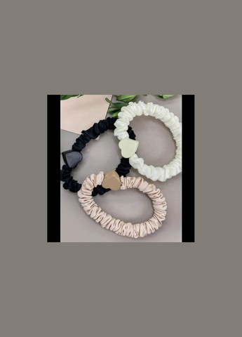 Набор резинок для женских волос 5 штук разноцветные Fashion Jewelry No Brand (322931124)