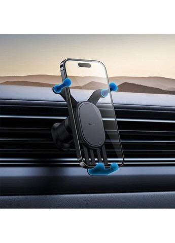 Автотримач для телефона (Air Outlet Version) (SUWX020001) Baseus Stable Gravitational Car Mount Air (372685731)