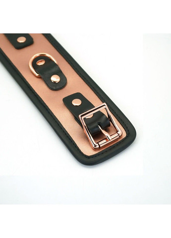 Наручники Rose Gold Memory Wrist Cuff, натуральна шкіра, золото рожеве Liebe Seele (345708484)