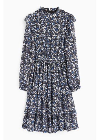Комбінована сукня в квітковий принт C&A (366282891)