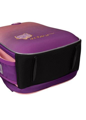 Рюкзак каркасний H-100 Happy Kitty 35х28х15 см Фіолетово-рожевий (559839) Yes (365290788)