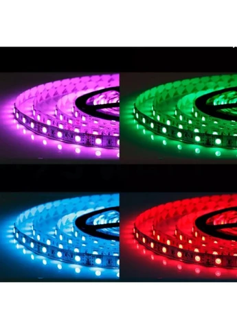 Світлодіодна стрічка ST-12-5050-60-RGB-65, герметична, 1м OEM (397826820)