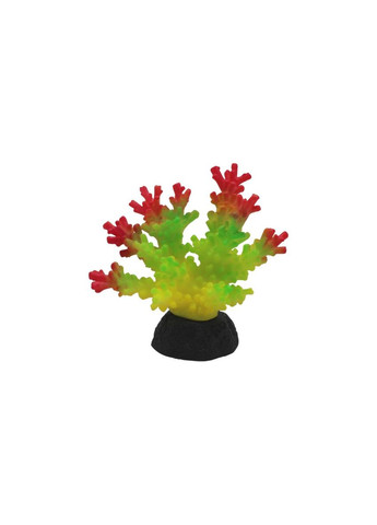 Декорація для акваріума Акропора Glowing 9х8 см силіконова Deming (292115144)