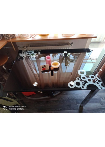 Стіл обідній GD-017 110 (170) x74 Чорний GD017 Signal (372178328)