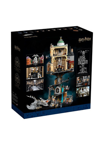 Конструктор Harry Potter Чарівний банк «Грінготтс»: колекційне видання на 4803 деталі No Brand (293343844)
