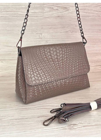 Сумка жіноча тауп натуральноа шкіра 7007/1 No Brand (369123978)