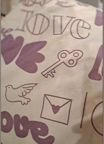 Фабрична бавовняна постільна білизна класу-А Полуторний 145 х 210 (24585208) No Brand (306633447)