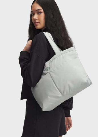 Жіноча Сумка UA Studio Lite Tote 16L Зелений 45 х 25 х 14 см Under Armour (367586901)