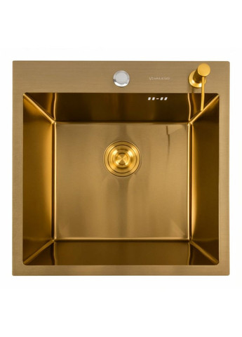 Кухонный комплект: Handmade 50x50 PVD Gold + JW449 PVD Gold Valeso (353495414)