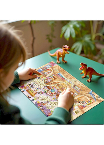 Дитячий віммельпазл "Музей Природи" 300639, 150 елементів DoDo Toys (367966794)