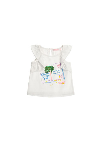 Белая летняя футболка Original Marines