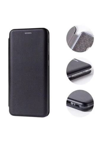 Чехол-книжка кожа для Tecno Spark 20 Pro+ (KJ7) Black No Brand (391201320)