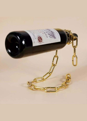 Подставка под бутылку для вина в форме золотой цепи (NR0202_2) No Brand (315885341)