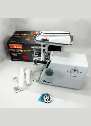 М'ясорубка із соковижималкою MS-2018 2500 Вт. Колір: білий Domotec (364665395)