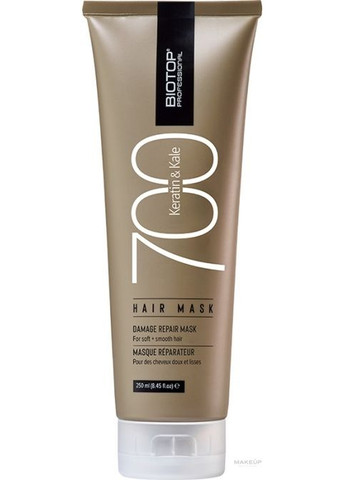 Маска для волосся з кератином 700 Keratin + Kale 850ml (1393124-23986284) Biotop (368666163)