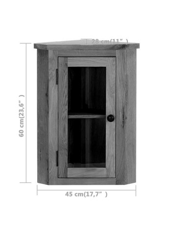 Прикроватная тумба из дерева Минвур сиена (ПТМ-001405) No Brand (328072977)