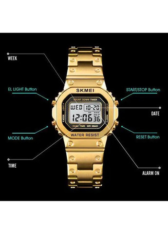 Женские спортивные часы 1433 Singapore Золотистый Skmei (314483885)