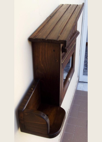 Поштова скринька з дерева Сахан капучино (ПЧТ-000509) No Brand (328960048)